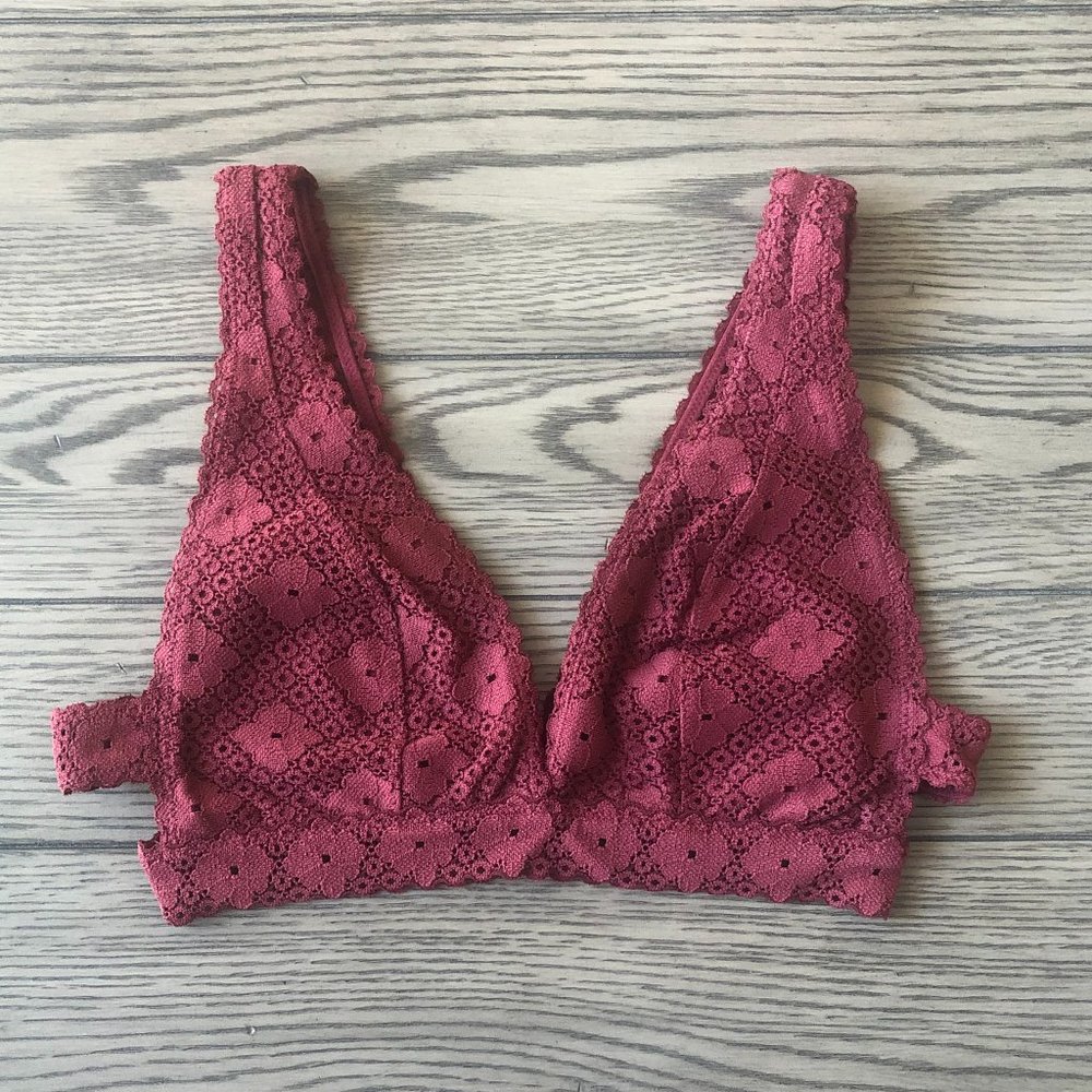 NWT Aerie | Island Lace Plunge Bralette